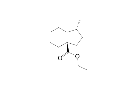 trans/cis-Ethyl 7-methylbicyclo[4.3.0]nonane-1-carboxylate