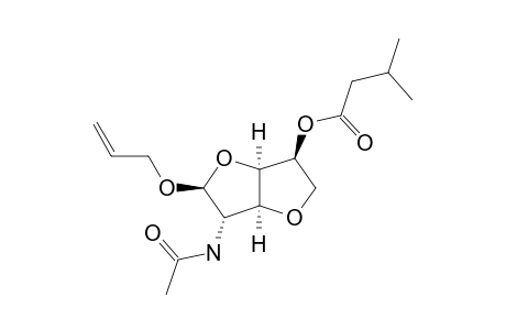 ALLYL-2-ACETAMIDO-3,6-ANHYDRO-2-DEOXY-5-O-ISOVALERYL-BETA-D-GLUCOFURANOSIDE