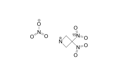 3,3-DINITRO-(15)N(1)-AZETIDINIUM-NITRATE