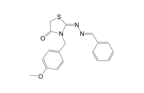 benzaldehyde [(2E)-3-(4-methoxybenzyl)-4-oxo-1,3-thiazolidin-2-ylidene]hydrazone