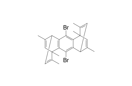 1,4:5,8-Diethenoanthracene, 9,10-dibromo-1,4,5,8-tetrahydro-1,3,5,7,11,13-hexamethyl-