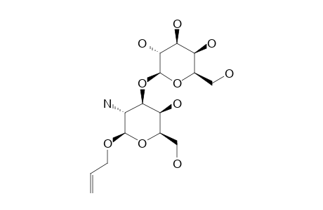 ALLYL-2-AMINO-2-DEOXY-3-0-(BETA-D-GALACTOPYRANOSYL)-BETA-D-GALACTOPYRANOSIDE