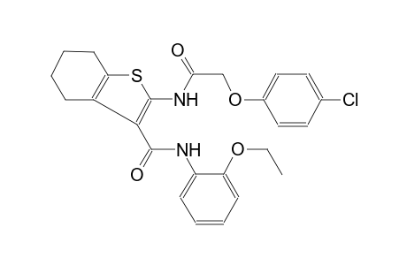 benzo[b]thiophene-3-carboxamide, 2-[[(4-chlorophenoxy)acetyl]amino]-N-(2-ethoxyphenyl)-4,5,6,7-tetrahydro-