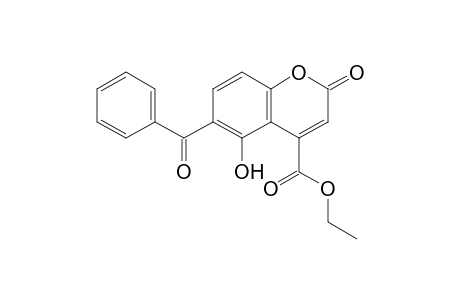 Ethyl 6-benzoyl-5-hydroxy-2-oxo-2H-chromene-4-carboxylate