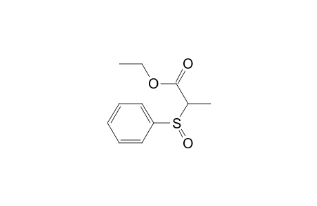 ethyl 2-(phenylsulfinyl)propanoate