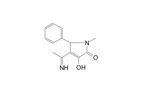 2H-pyrrol-2-one, 1,5-dihydro-3-hydroxy-4-(1-iminoethyl)-1-methyl-5-phenyl-