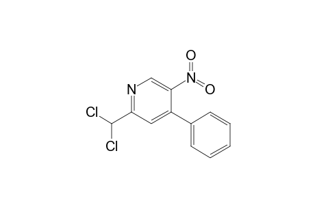 2-(Dichloromethyl)-5-nitro-4-phenylpyridine