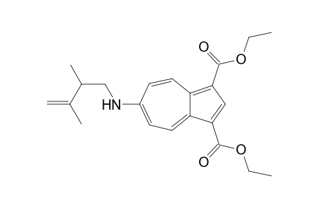 6-(2,3-Dimethyl-but-3-enylamino)-azulene-1,3-dicarboxylic acid diethyl ester