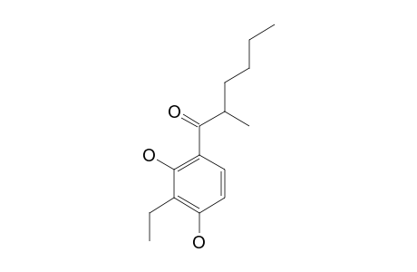 CRM-51006;1-(3'-ETHYL-2',4'-DIHYDROXYPHENYL)-2-METHYL-1-HEXANONE