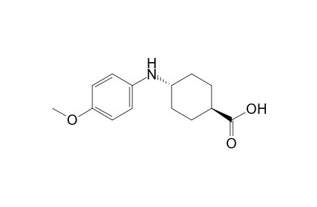 trans-4-(p-anisidino)cyclohexanecarboxylic acid