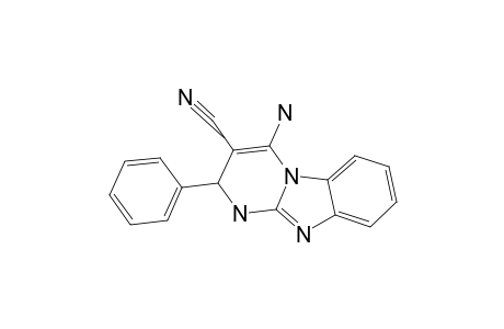 4-AMINO-1,2-DIHYDRO-2-PHENYLPYRIMIDO-[1,2-A]-BENZIMIDAZOLE-3-CARBONITRILE