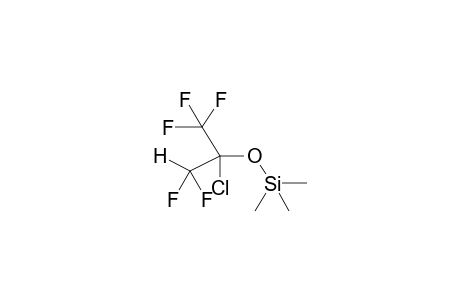 ALPHA-CHLORO-BETA-HYDROPENTAFLUOROISOPROPYL-TRIMETHYLSILYLETHER