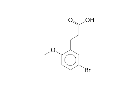 3-(5-bromanyl-2-methoxy-phenyl)propanoic acid