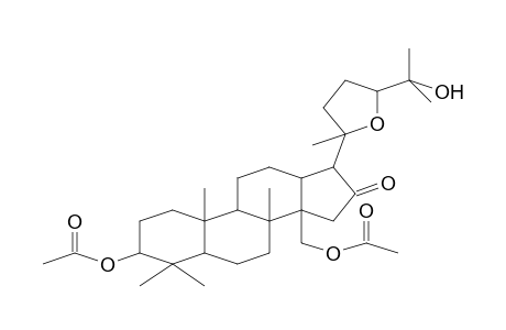 DAMMARAN-16-ONE, 3,30-BIS(ACETYLOXY)-20,24-EPOXY-25-HYDROXY-