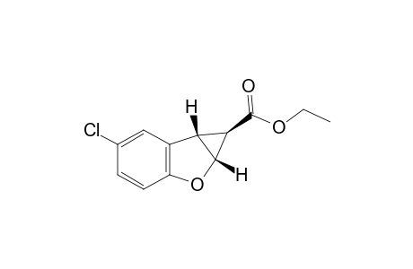 Ethyl (1R,1aR,6bS)-5-chloro-1a,6b-dihydro-1H-cyclopropa[b]benzofuran-1-carboxylate