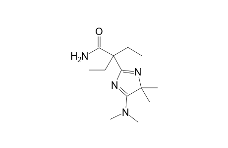 2-Ethyl-2-(5'-dimethylamino-4,4'-dimethyl-4'H-imidazol-2'-yl)butyramide