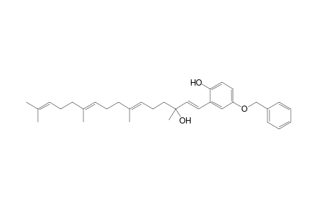 1-(2-Hydroxy-5-benzyloxyphenyl)-3,7,11,15-tetramethylhexadeca-1,6,10,14-tetraen-3-ol