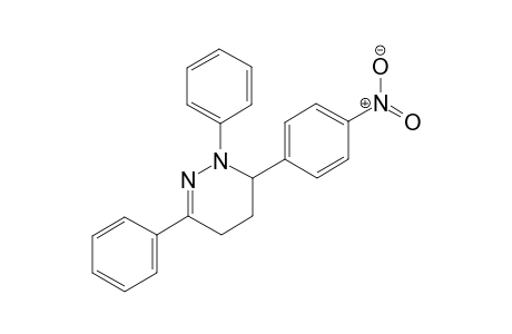 6-(4-nitrophenyl)-1,3-diphenyl-1,4,5,6-tetrahydropyridazine