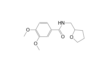 3,4-dimethoxy-N-(tetrahydro-2-furanylmethyl)benzamide