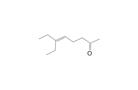 5-Octen-2-one, 6-ethyl-