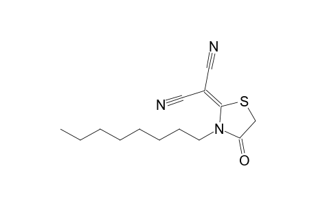 3-Octyl-2-dicyanomethylidenethiazolidine-4-one