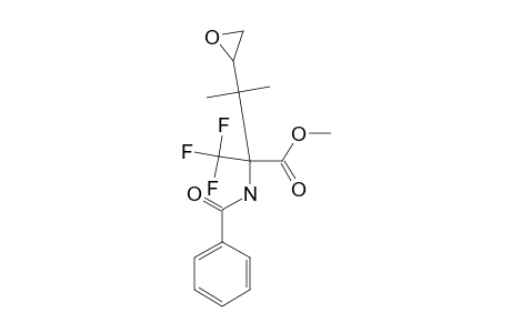 METHYL-2-(N-BENZOYLAMINO)-4,5-EPOXY-3,3-DIMETHYL-2-TRIFLUOROMETHYL-PENTANOATE