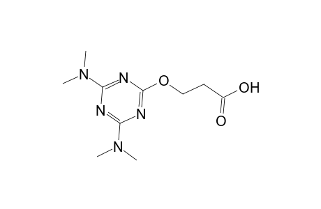 3-([4,6-Bis(dimethylamino)-1,3,5-triazin-2-yl]oxy)propanoic acid