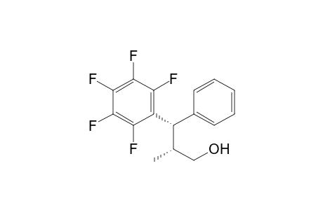 Benzenepropanol, 2,3,4,5,6-pentafluoro-.beta.-methyl-.gamma.-phenyl-, (R*,S*)-