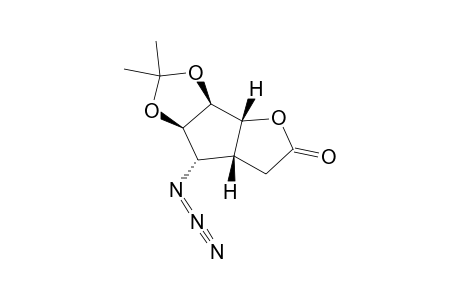 (1R,5R,6S,7R,8S)-6-AZIDO-7,8-ISOPROPYLIDENE-DIOXY-2-OXABICYCLO-[3.3.0]-OCTAN-3-ONE