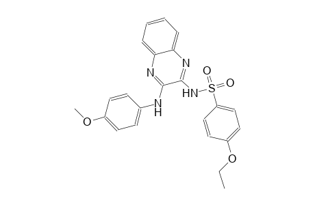 benzenesulfonamide, 4-ethoxy-N-[3-[(4-methoxyphenyl)amino]-2-quinoxalinyl]-