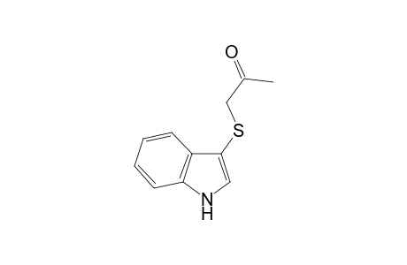 1-(1H-indol-3-ylsulfanyl)propan-2-one