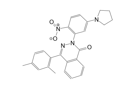 1(2H)-phthalazinone, 4-(2,4-dimethylphenyl)-2-[2-nitro-5-(1-pyrrolidinyl)phenyl]-
