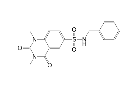 N-benzyl-1,3-dimethyl-2,4-dioxo-1,2,3,4-tetrahydro-6-quinazolinesulfonamide