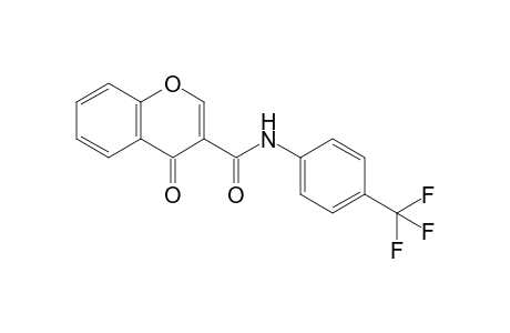 N-(4-(Trifluoromethyl)phenyl)-4-oxo-4H-1-benzopyran-3-carboxamide