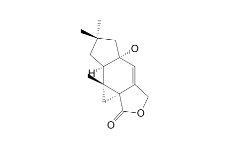 9-ALPHA,13-DIHYDROXY-MARASM-7(8)-EN-5-OIC-ACID-GAMMA-LACTONE