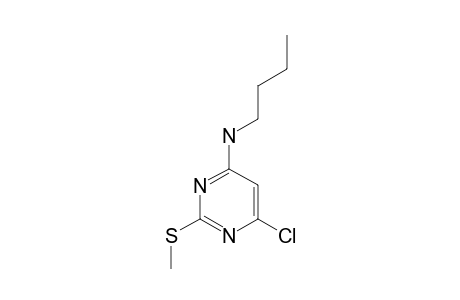 N-BUTYL-6-CHLORO-2-METHYLTHIOPYRIMIDIN-4-AMINE