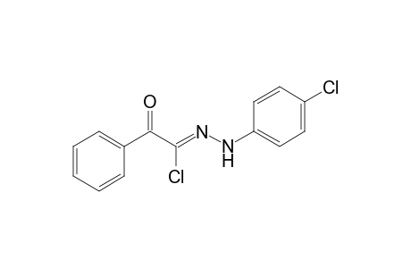 Benzeneethanehydrazonoyl chloride, N-(4-chlorophenyl)-alpha-oxo-