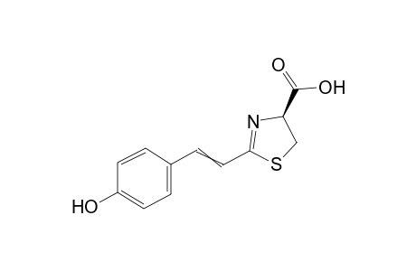 (S)-2-(4-hydroxystyryl)-4,5-dihydrothiazole-4-carboxylic acid