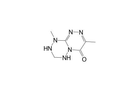 1,7-Dimethyl-1,2,3,4-tetrahydro-6H-[1,2,4]triazino[4,3-b][1,2,4,5]tetraazin-6-one