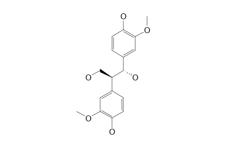 (-)-THREO-1,2-BIS-(4-HYDROXY-3-METHOXYPHENYL)-1,3-PROPANDIOL