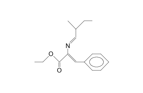 2-Ethoxycarbonyl-5-methyl-1-phenyl-3-aza-hepta-1,3-diene