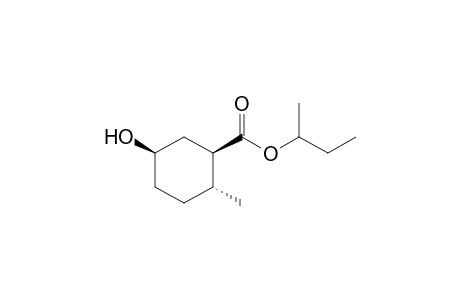 (1R*,2R*,5R*)-sec-butyl 5-hydroxy-2-methylcyclohexanecarboxylate
