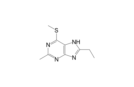 8-ethyl-2-methyl-6-(methylthio)purine