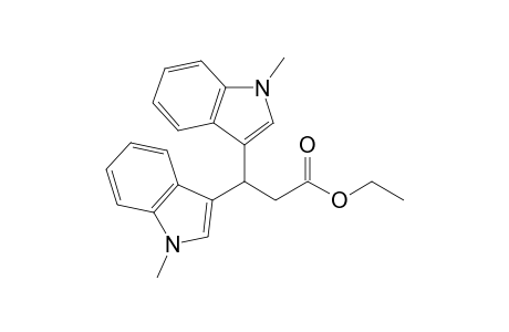 Ethyl 3,3-bis(1-methylindol-3-yl)propanoate