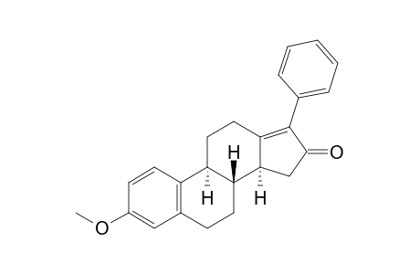 (+-)-3-Methoxy-17-phenyl-16-ketoestra-1,3,5(10),13(17)-tetraene