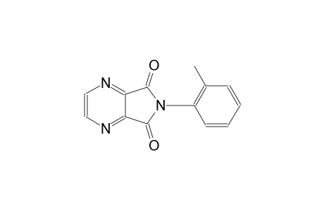 5H-pyrrolo[3,4-b]pyrazine-5,7(6H)-dione, 6-(2-methylphenyl)-