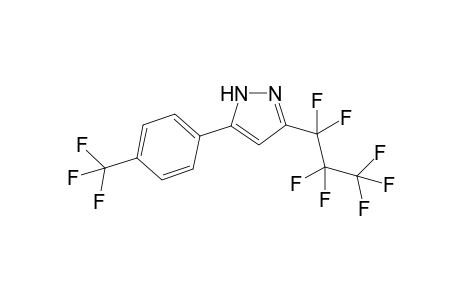 3-(perfluoropropyl)-5-(4-(trifluoromethyl)phenyl)-1H-pyrazole