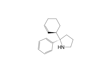 Pyrrolidine, 2-(2-cyclohexen-1-yl)-2-phenyl-, (R*,R*)-