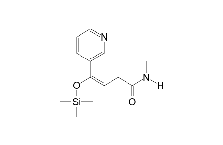 4-(3-Pyridyl)-4-oxo-N-methylbutyramide TMS