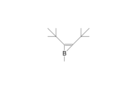 2,3-Di-tert-butyl-1-methyl-borirene